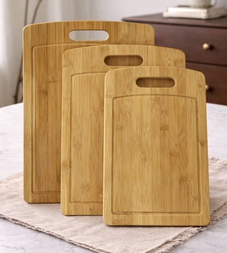 لوح تقطيع خشب بامبو طبيعي