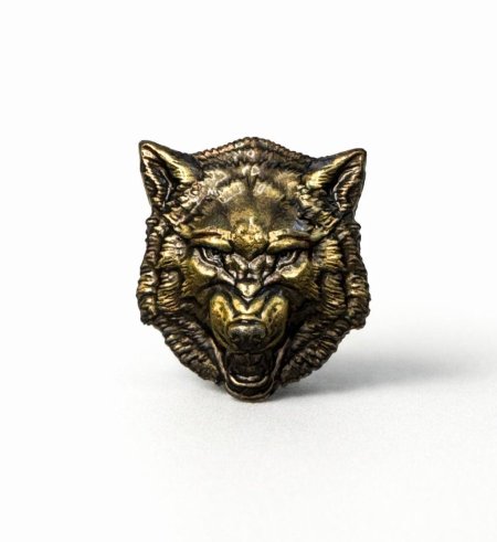 78. ستيكر جوال - الذئب الذهبي