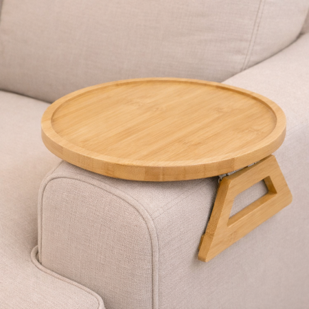 صينية جانبية للكنب - دائرية