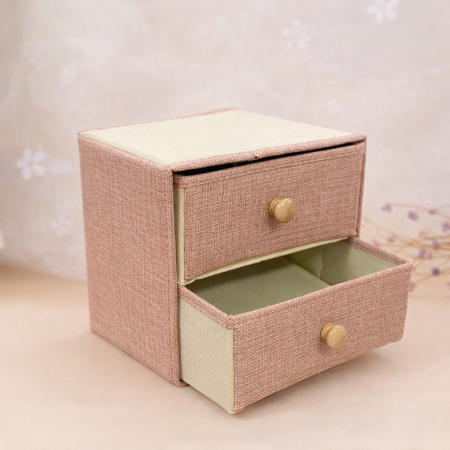 جوارير قماش طبقتين - زهري