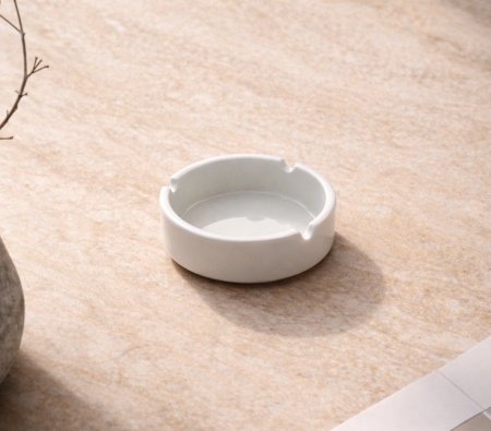 مكتة بورسلان أبيض