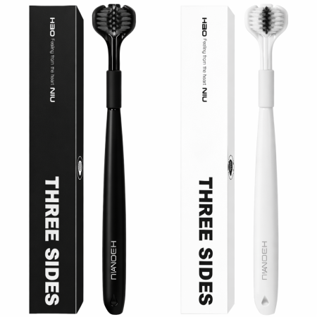 فرشاة أسنان ثلاثية الجوانب