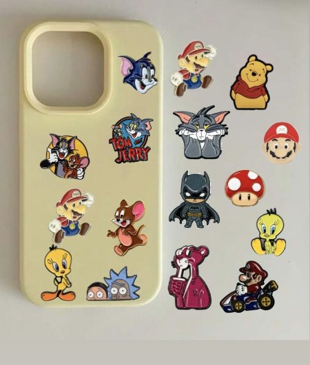 ستيكرات معدنية - كرتون