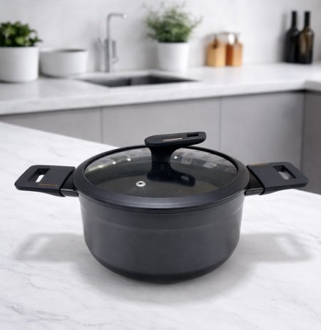 طنجرة أسود جرانيت