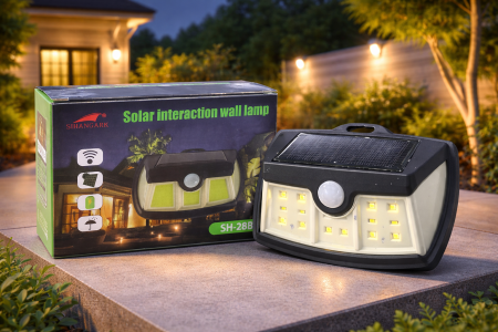 كشاف جداري بالطاقة الشمسية