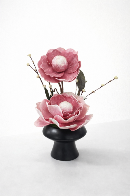 وردة بيوني (فاوانيا) - لون وردي