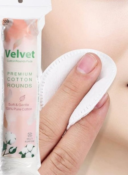 قطن ازالة المكياج -فيلفيت