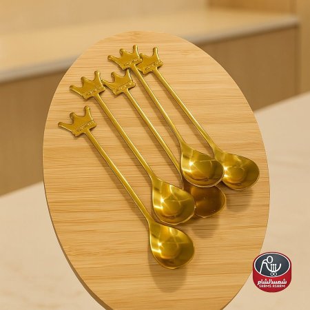 معالق صغير التاج 6 قطع