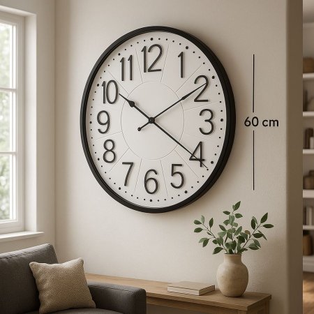 ساعة حائط تصميم عصري بسيط