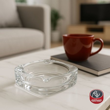 متكة زجاج شفاف