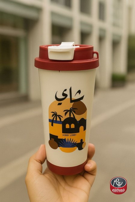 مج حرارة مرسم قهوة/شاي