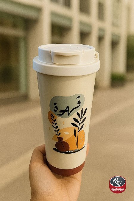 بيج - قهوة