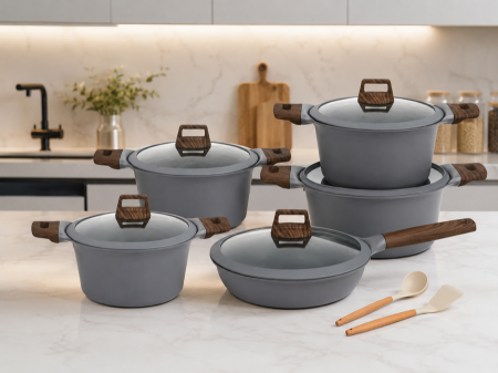 طقم طناجر 7 قطع - HOTCHEF