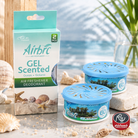 معطر جل للسيارة – Airbrc طقم 2 قطعة
