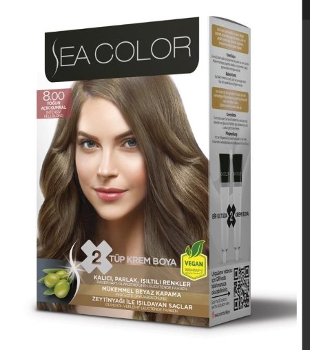 صبغة شعر Sea color - اشقر فاتح مكثف 8.00