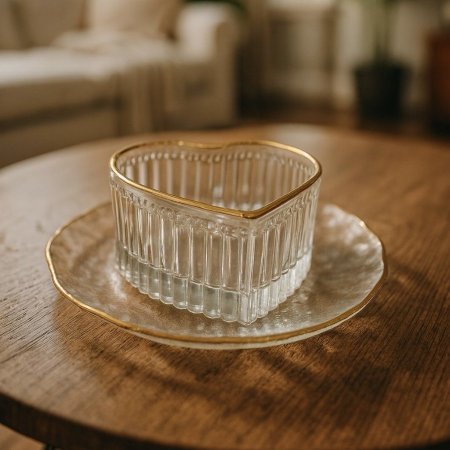 طقم صحون مكسرات 6+6