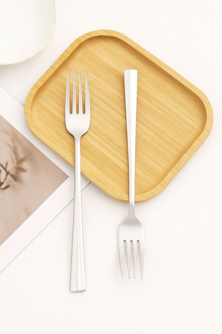 طقم شوك ستانلس ستيل ثقيل