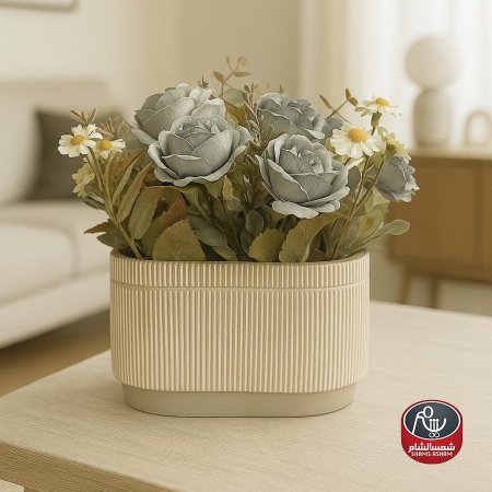 ورد صناعي فازة مخطط