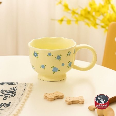 مج هاند ميد نقشة وردية