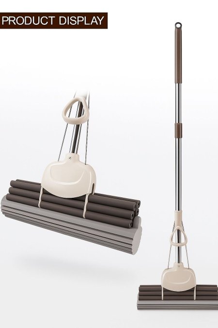 ممسحة أرض اسفنج ضغط