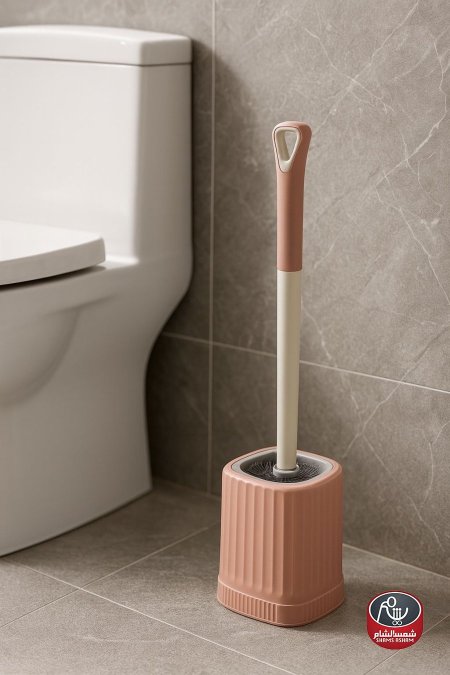 فرشاة حمام بلاستيك محزز ثقيل