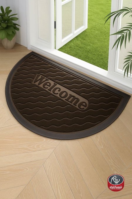 دعّاسة باب نصف دائرية “Welcome”