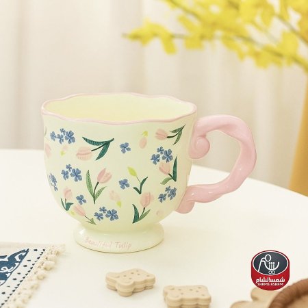 مج هاند ميد حواف مموجة