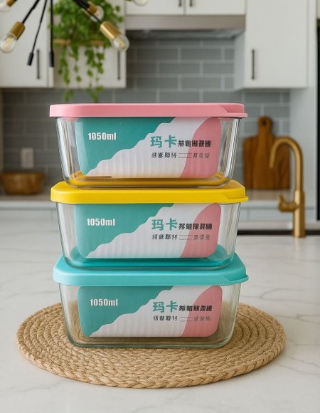 طقم بايركس 3 قطع غطاء سيلكون