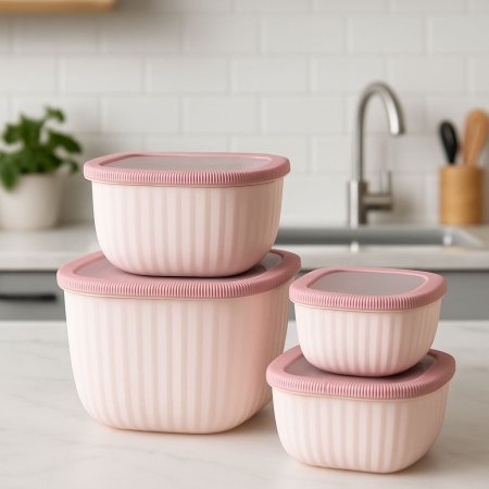 طقم تبروير سيلكون 4 قطع حيط عالي