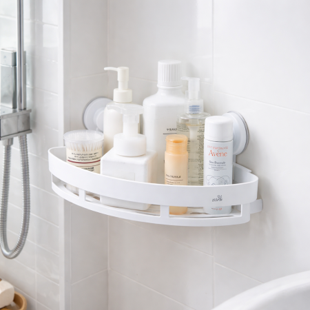 رف زاوية للحمام